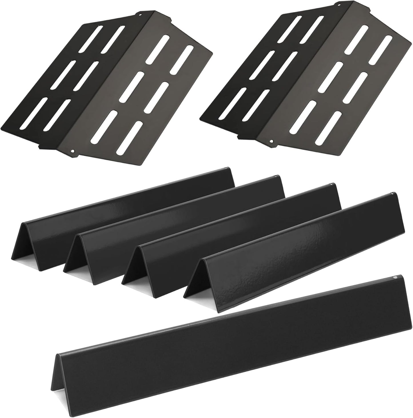 Replacement Parts for Genesis E330 S330 EP330 4-Burner Grills(with Front Control),Replace for Weber 7620 Flavorizer Bars 7622 Heat Deflector 62752-4 Pcs Burner Tube