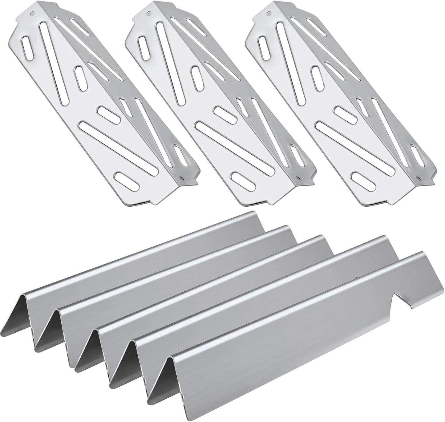 Flavorizer Bars and Heat Deflectors Grill Parts Repair Kit for Weber Genesis II 310