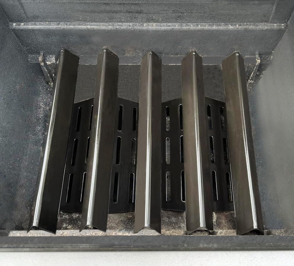 Replacement Parts for Genesis E330 S330 EP330 4-Burner Grills(with Front Control),Replace for Weber 7620 Flavorizer Bars 7622 Heat Deflector 62752-4 Pcs Burner Tube