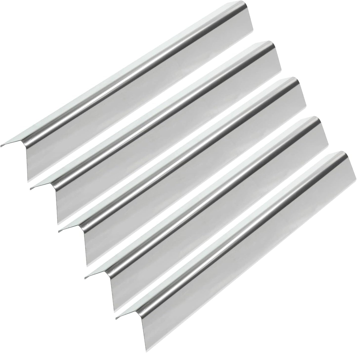 7620 17.5" Stainless Steel Flavorizer Bars Heat Plate Replacement for Weber Genesis 300 Series E-310 E-320 E-330 EP-310 EP-320 EP-330 S-310 S-330 Gas Grills (2011-2016 With Front Control Knobs)