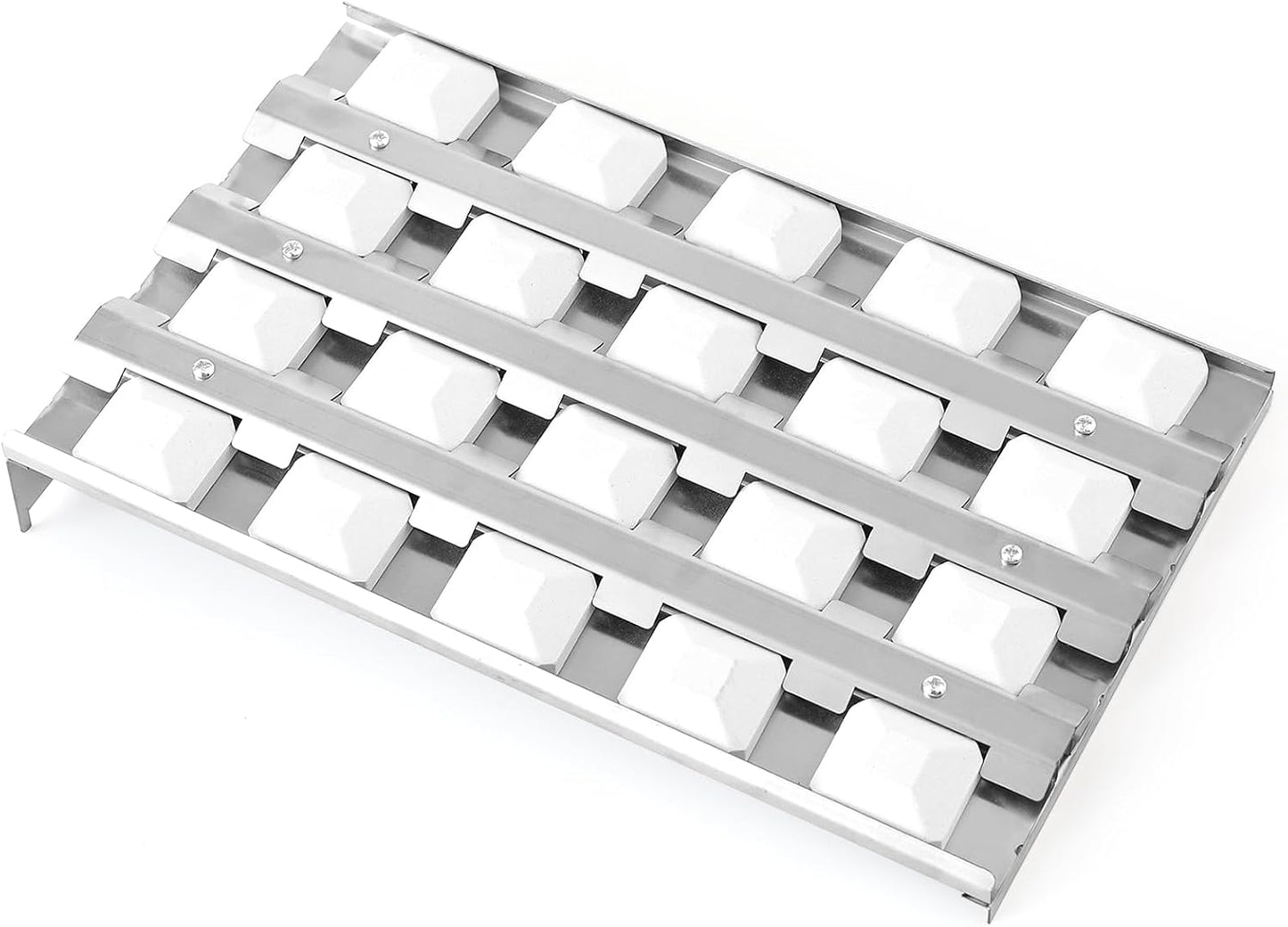 80707 BBQ Briquette Tray for Lynx Grills 24/36/42 Inch,Built in Ceramic Heat Plate Replacement Parts Assembly Grill Accessories for Lynx Sedona L400, L600, L700(Include briquettes)