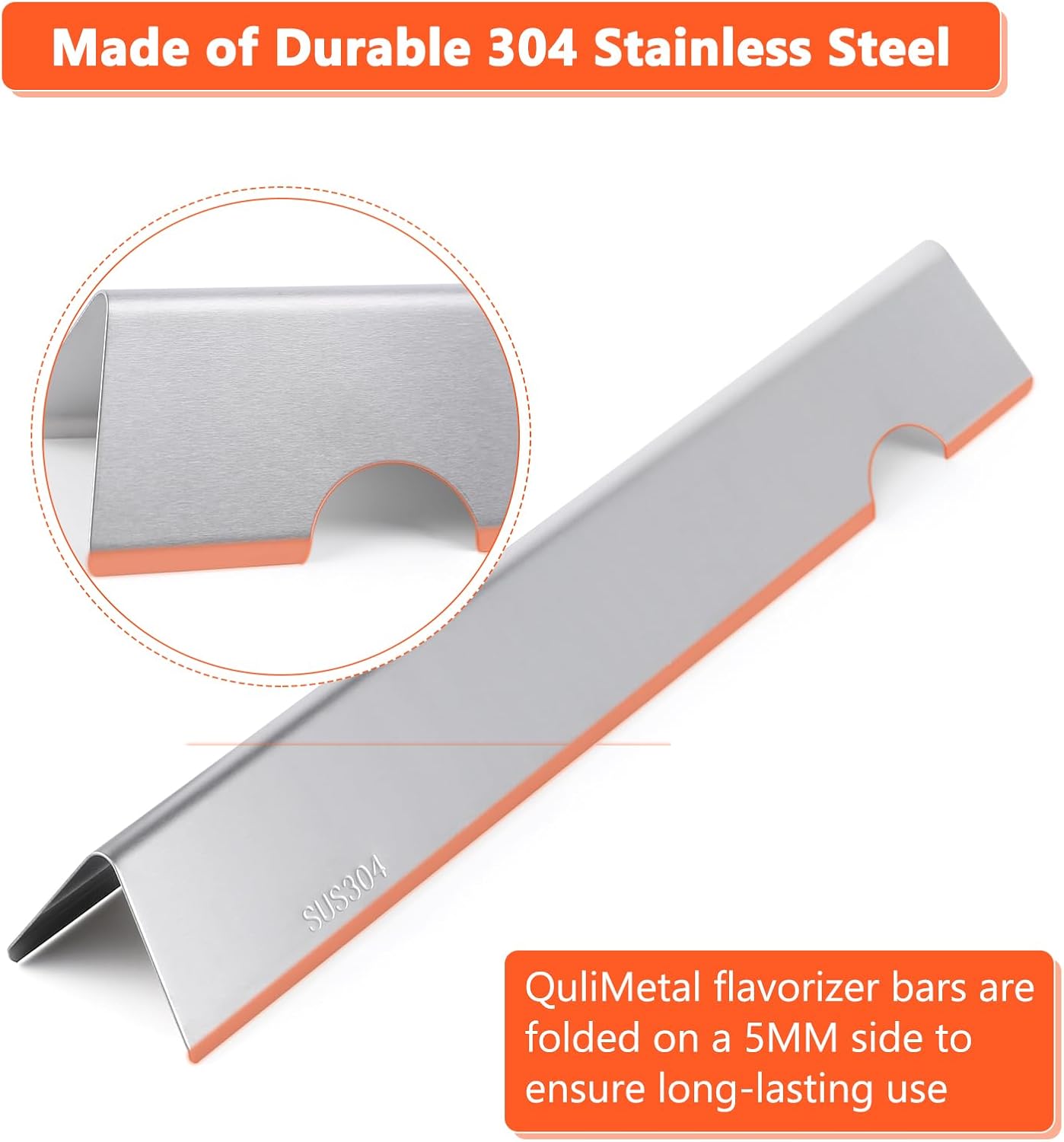 66795 Flavorizer Bars and 66040 Heat Deflector for Weber Genesis II 300 /LX 300 Series