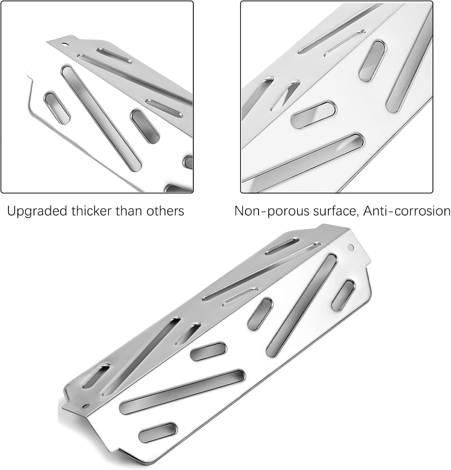 Grill Replacement Parts Flavorizer Bars Heat Deflector for Weber Genesis II Grill Parts GS4 GBS 66794 Flavor Bars 66039 Weber Genesis II 200 Series ii E-210 ii E-240 ii S-210 ii LX E-240 ii LX S-240