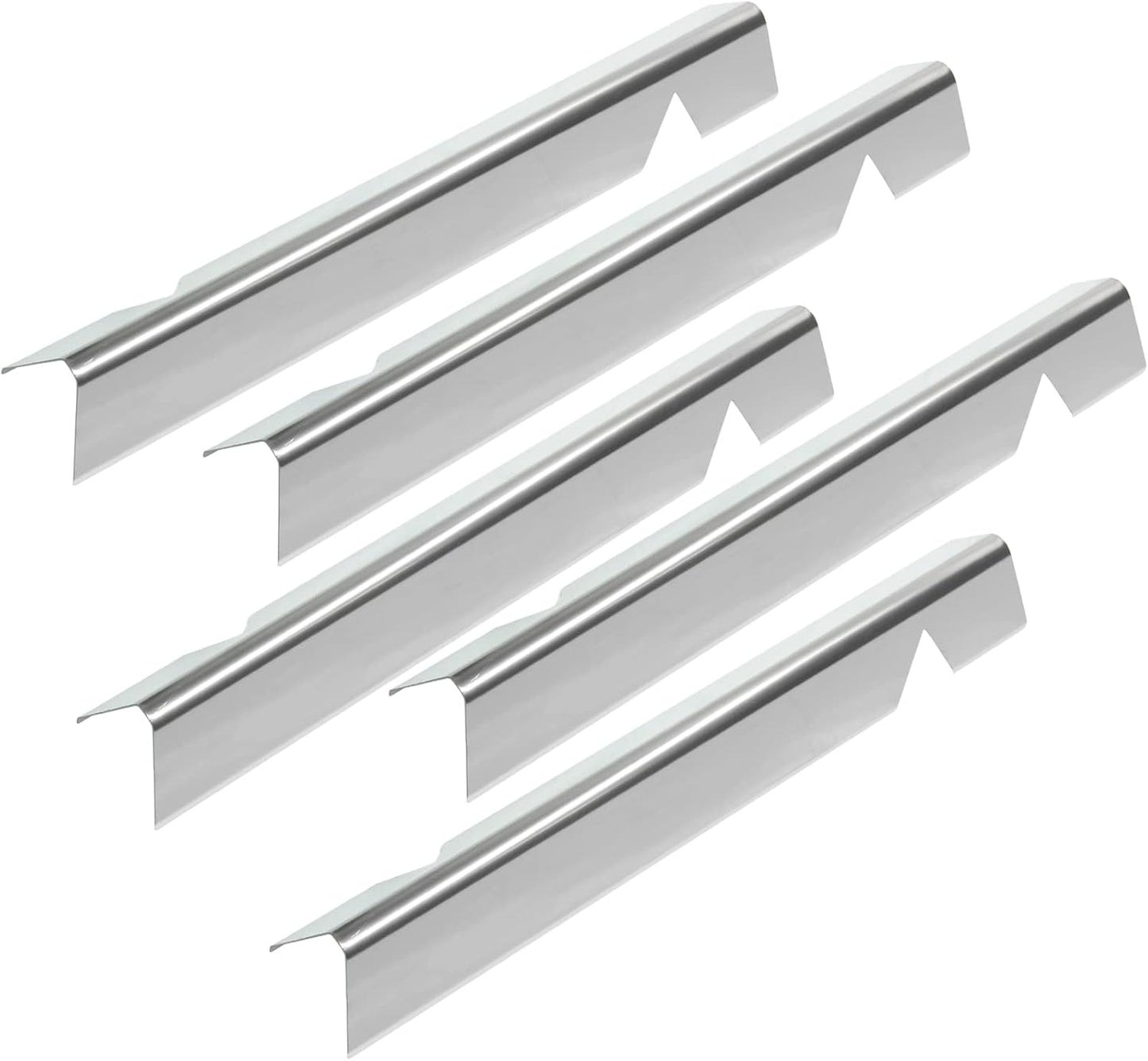 7620 17.5" Stainless Steel Flavorizer Bars Heat Plate Replacement for Weber Genesis 300 Series E-310 E-320 E-330 EP-310 EP-320 EP-330 S-310 S-330 Gas Grills (2011-2016 With Front Control Knobs)