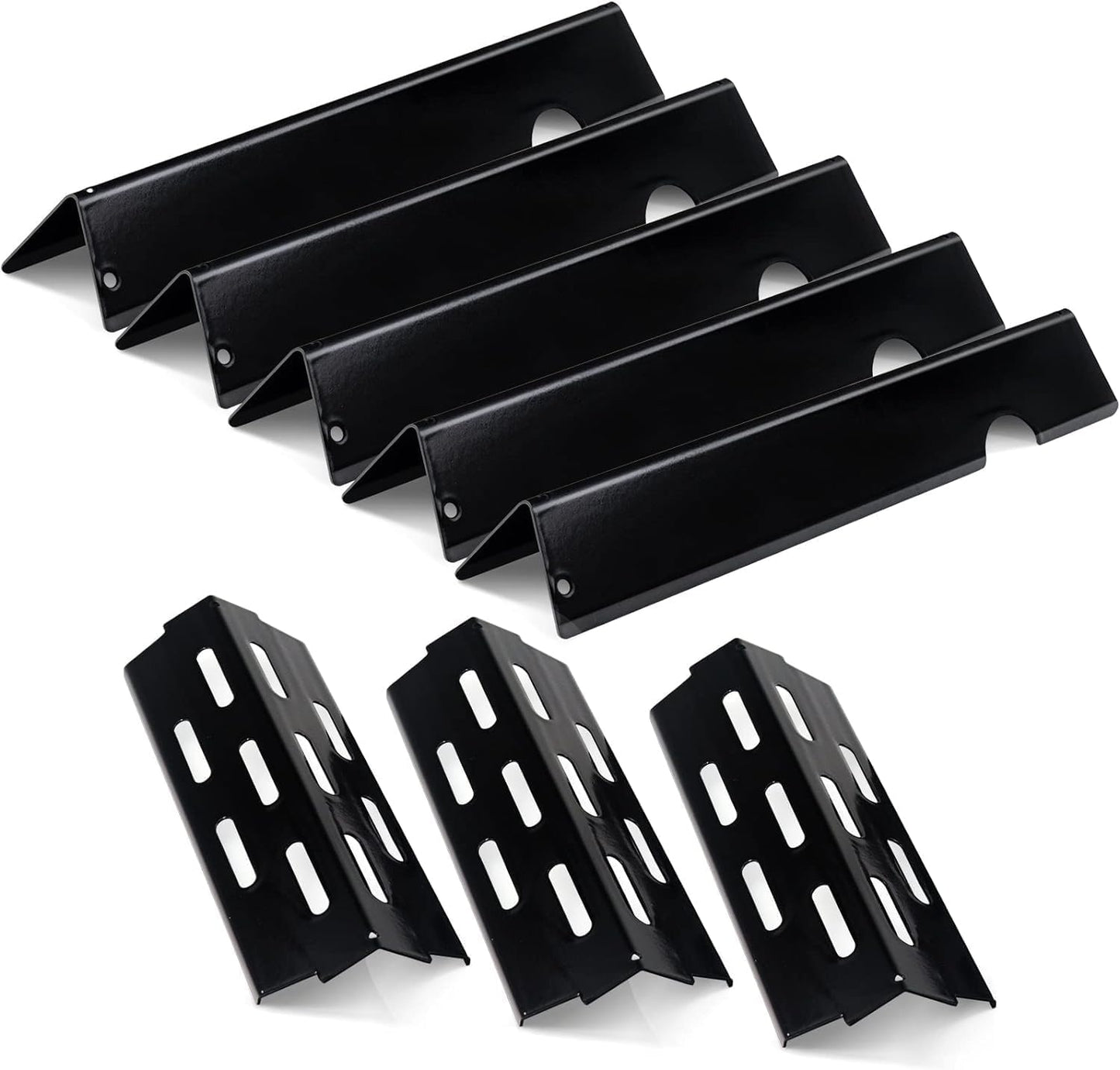 Stainless Steel Grill Flavorizer Bar BBQ Gas Grill Replacement Parts for Weber Genesis II 300 Series Genesis II E-310 E-315 E-330 E-335 S-310 S-335 Gas Grill