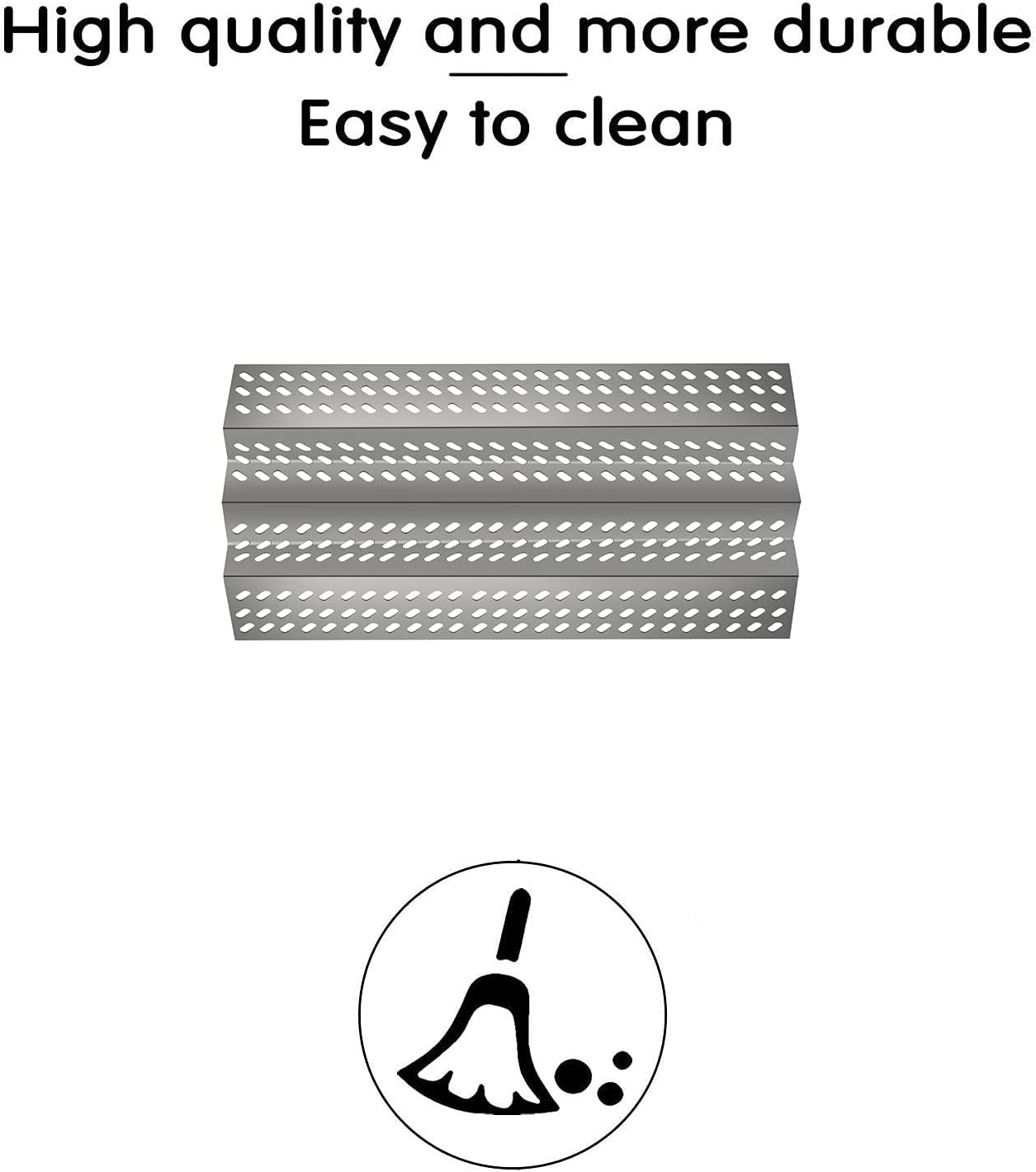 16GA Stainless Steel Heat Plate Replacement for American Outdoor Grill 24NB 24NG 24NP 24PC 36PC