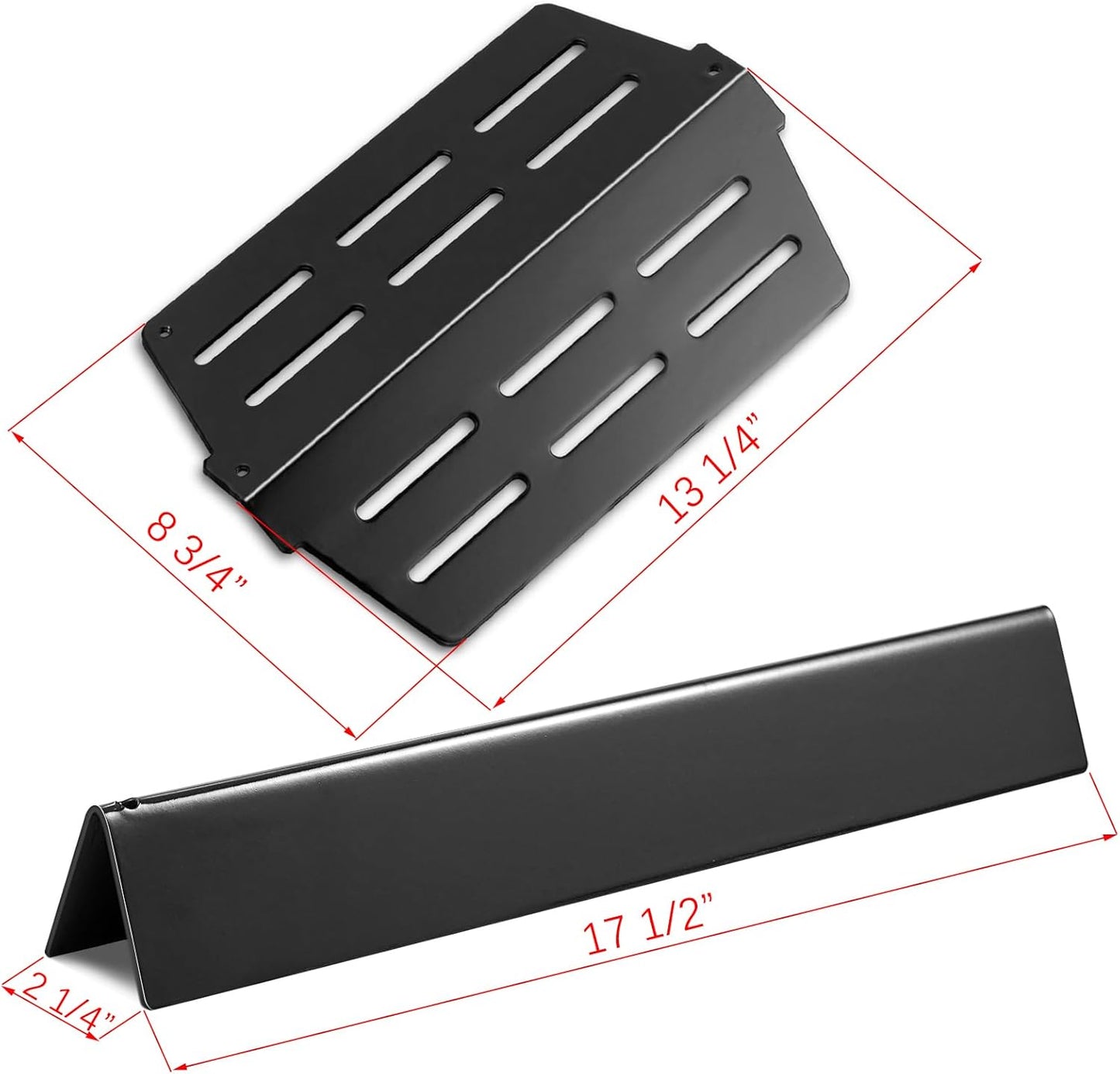 62752 Grill Burner 7620 7621 Flavorizer Bars 65505 Heat Deflectors Replacement Parts for Weber Genesis Grill Parts 300 Series with Front Control E-310 E-320 E-330 S-310 S320 S-330 EP-310 EP-320 EP-330