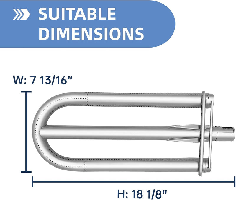 12541 Grill Burner for Alfresco ALX2-42 ALX2-56 AGBQ-42 Grills – 3-Pack - hover