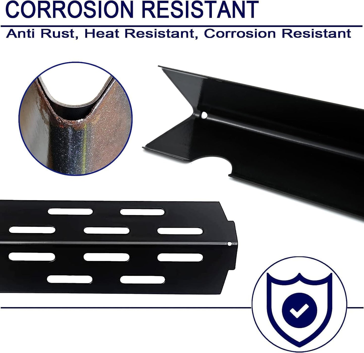 Flavorizer Bars and Heat Deflectors Grill Parts Replacement for Weber 66032 66795 66040