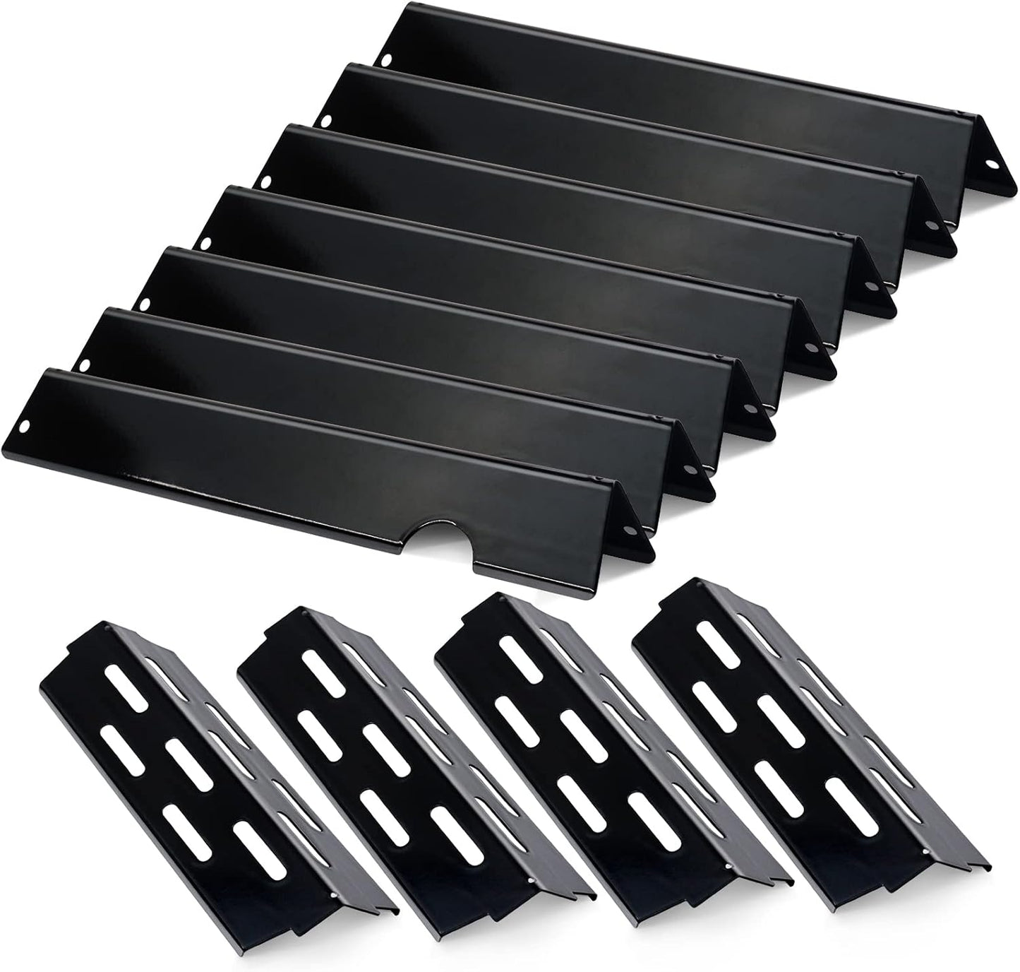 Flavorizer Bars and Heat Deflectors Replacement for Weber Genesis II (3+5 Genesis II)