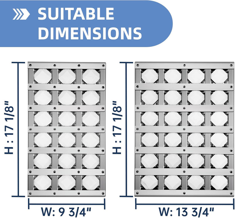 100-2070 & 100-2089 Briquette Tray for Alfresco Artisan ART-26 – 2-Pack Set - hover