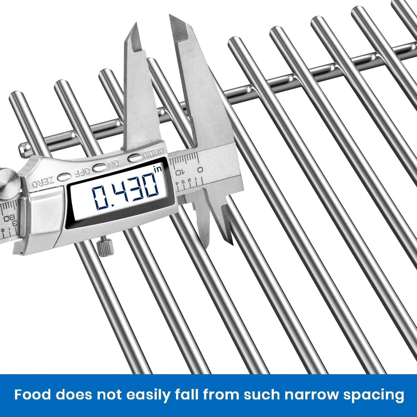 Stanbroil Stainless Steel Cooking Grate for Weber Genesis II Grill Parts