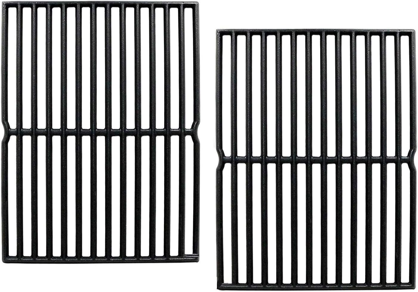 7523 7521 7522 15 Inches Porcelain Enameled Cooking Grates Replacement for Weber Spirit E-210, Spirit S 200 & 210 (Pre-2012 with Side Control), Genesis Silver A, Spirit 500, 65904 65905 Grills