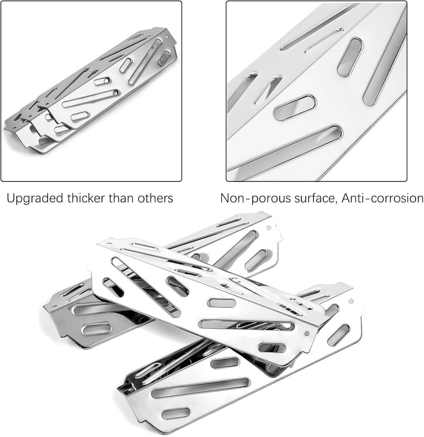 Grill Replacement Parts Flavorizer Bars Heat Deflector for Weber Genesis II Grill Parts GS4 GBS 66032 66795 Flavor Bars Weber Genesis II 300 Series ii E-310 E310 ii E-315 ii E-335 ii S-335 ii se-335