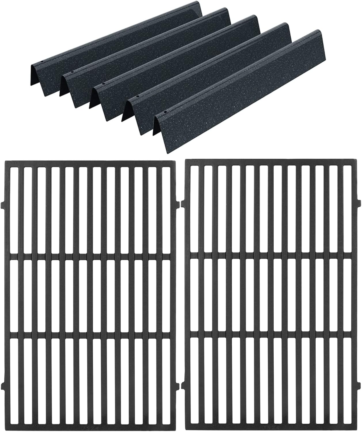 Grill Replacement Parts for Weber Genesis 300 SER Genesis E330 E310 S310 E320 S330 S320 EP330 EP310 Grill Parts, Genesis Burner Tube 7621 Flavorizer Bars Porcelain Steel Genesis Grill Parts