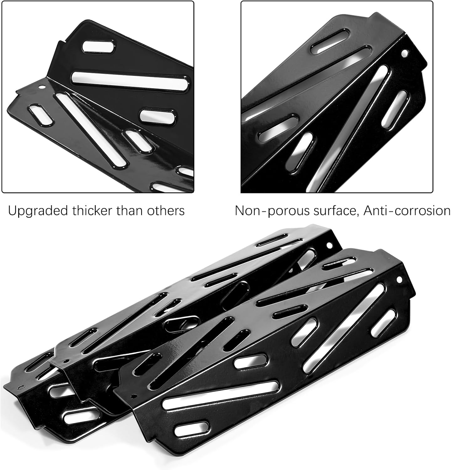 Genesis ii Flavorizer Bars Heat Deflector Replacement Parts for Weber Genesis II Grill Parts GS4 66032 66795 Flavor Bars Weber Genesis II 300 Series ii E-310 E310 ii E-315 ii E-335 ii S-335 ii se-335