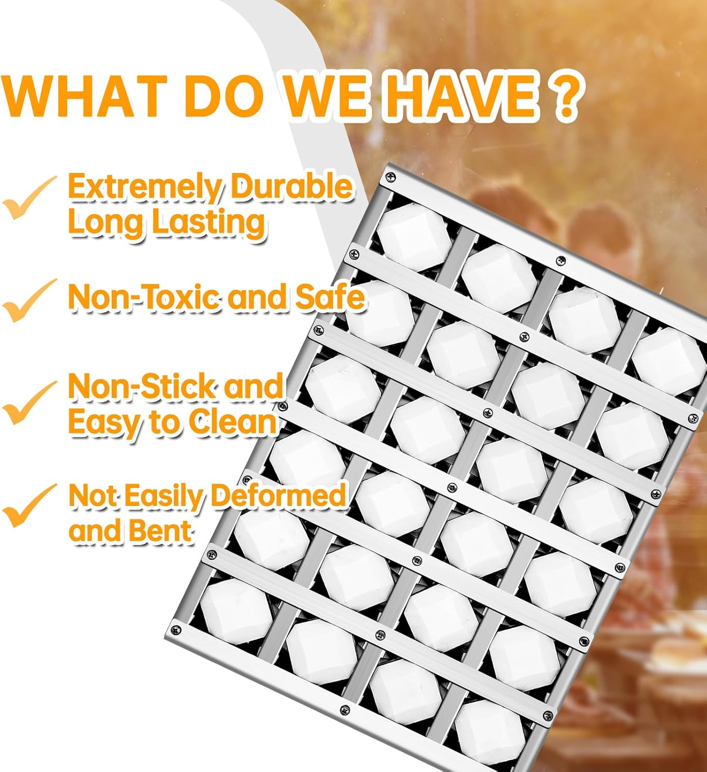 S23218-38Y Briquette Tray Assembly for Delta Grill Replacement Parts,2 Pack Heat Plates Tent Shield for Delta DHBQ26G-N DHBQ26G-L Grill Parts with Ceramic Rods