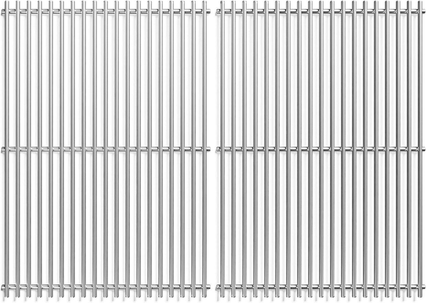 15 Inch Stainless Steel Cooking Grid Grate for Weber 7522, Spirit 200, Spirit E200, S200, S210, E210, Spirit 500,Genesis Silver A, Grill Replacement Parts for Weber 7521 7522 7523 65904 65905