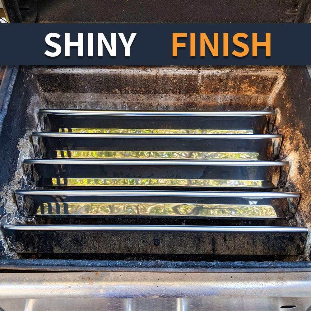 22.5-Inch Flavorizer Bars Replacement for Weber Genesis Silver/Gold B & C, Spirit 300 Series (Side Control) Grill Parts