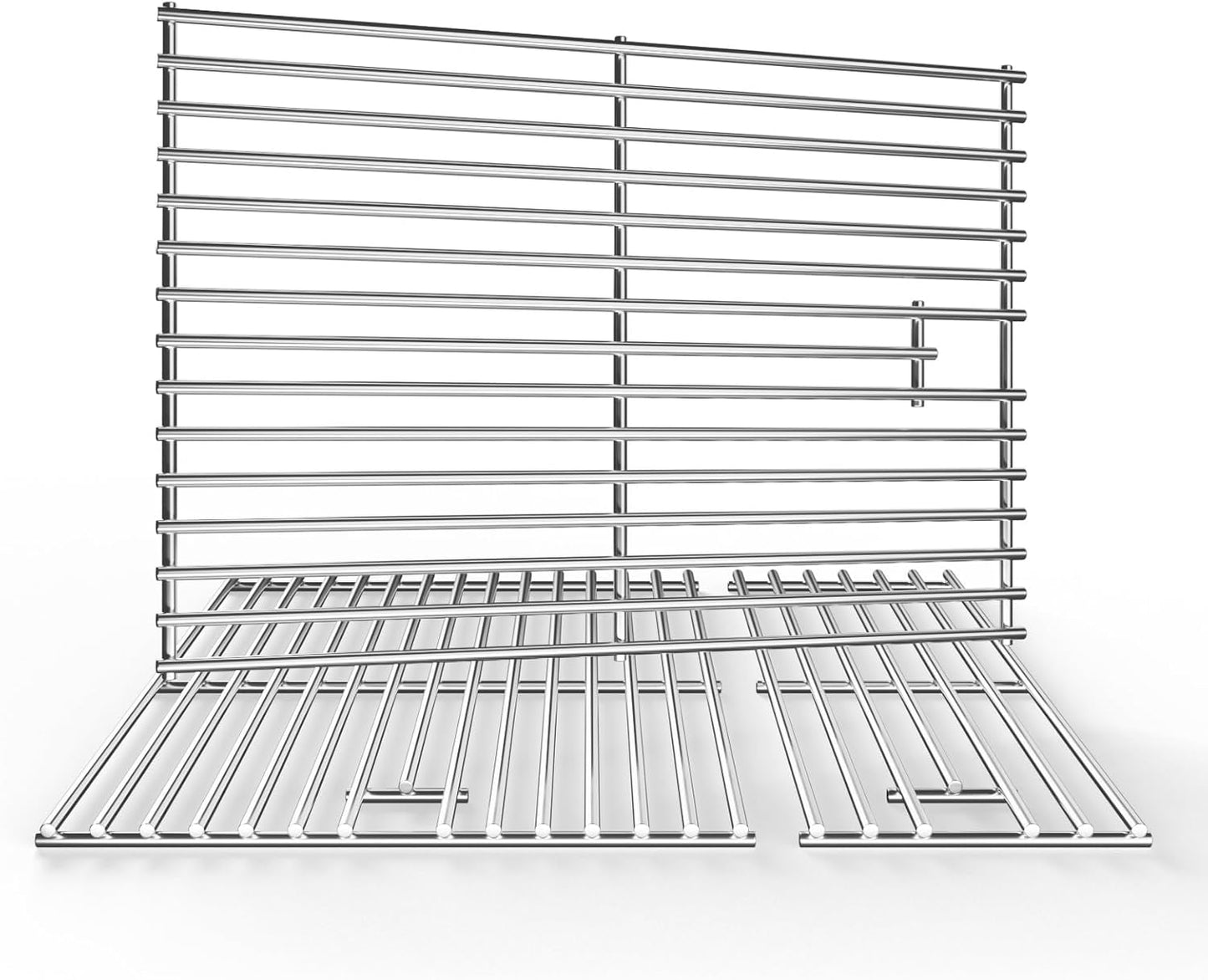 15 Inch Stainless Steel Cooking Grid Grate for Weber 7522, Spirit 200, Spirit E200, S200, S210, E210, Spirit 500,Genesis Silver A, Grill Replacement Parts for Weber 7521 7522 7523 65904 65905