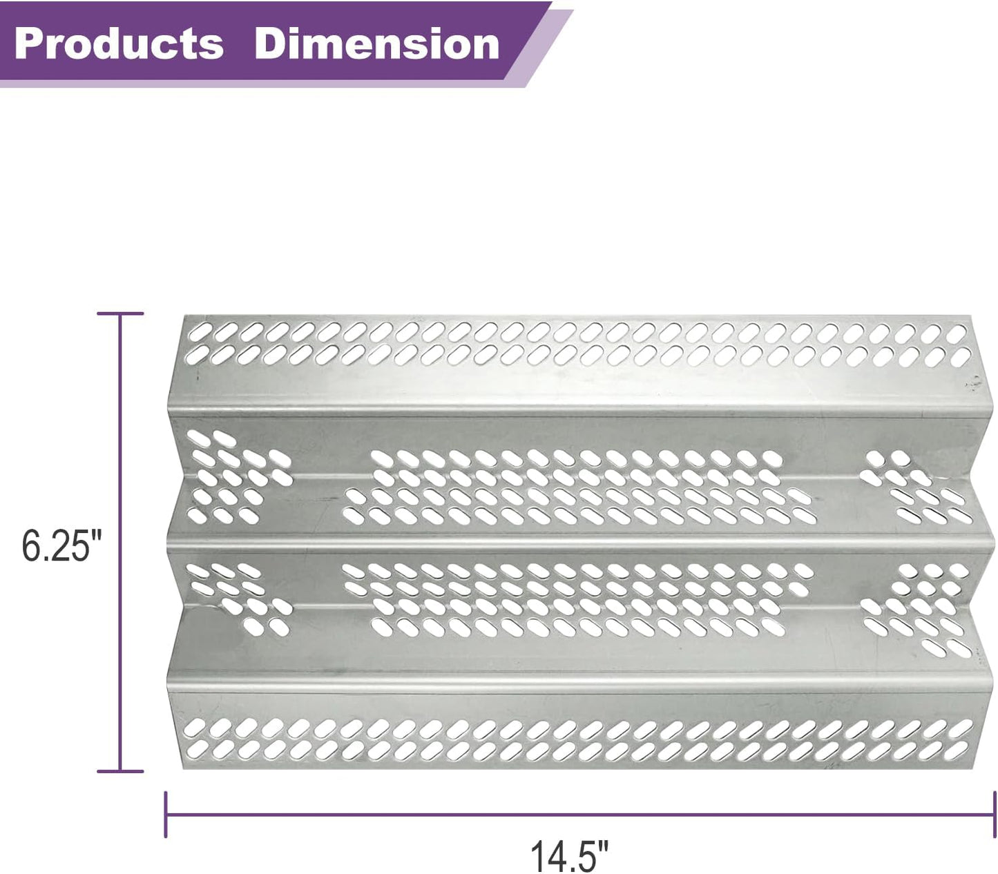 90351 Heat Plate Shield with 30-B-113 Grill Grate for American Outdoor Grill Gas 30NB 30PC