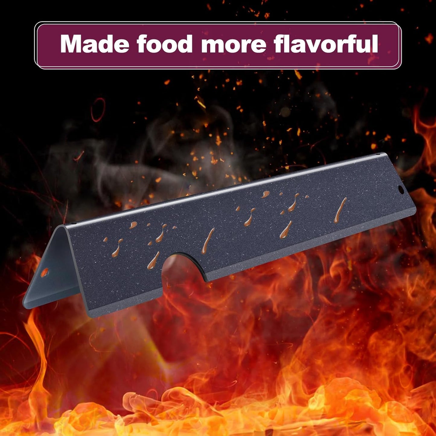 Grill Grate and Flavorizer Bars Heat Deflector Grill Parts for Weber Genesis 2 GS4 Grates 66089 66097, Weber Genesis II E-410, E-435, S-435, SE-410,for Weber 66041, 66033, 66796 Parts