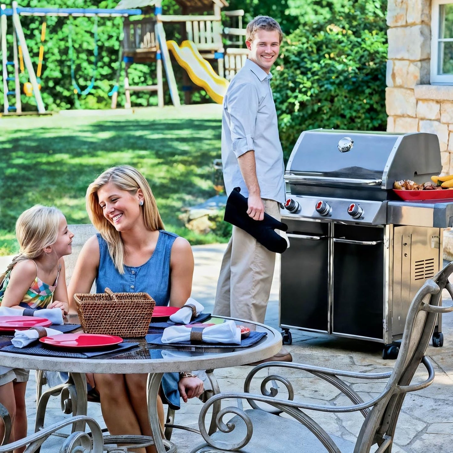 19.5" Grill Grates for Weber Genesis 300, Weber Genesis Grill Grates 7524 7528, 7MM SUS304 Replacement Parts for E310 E320 E330 S310 S320 S330(2007-2016), Pit Boss PB700 Series Cooking Grids