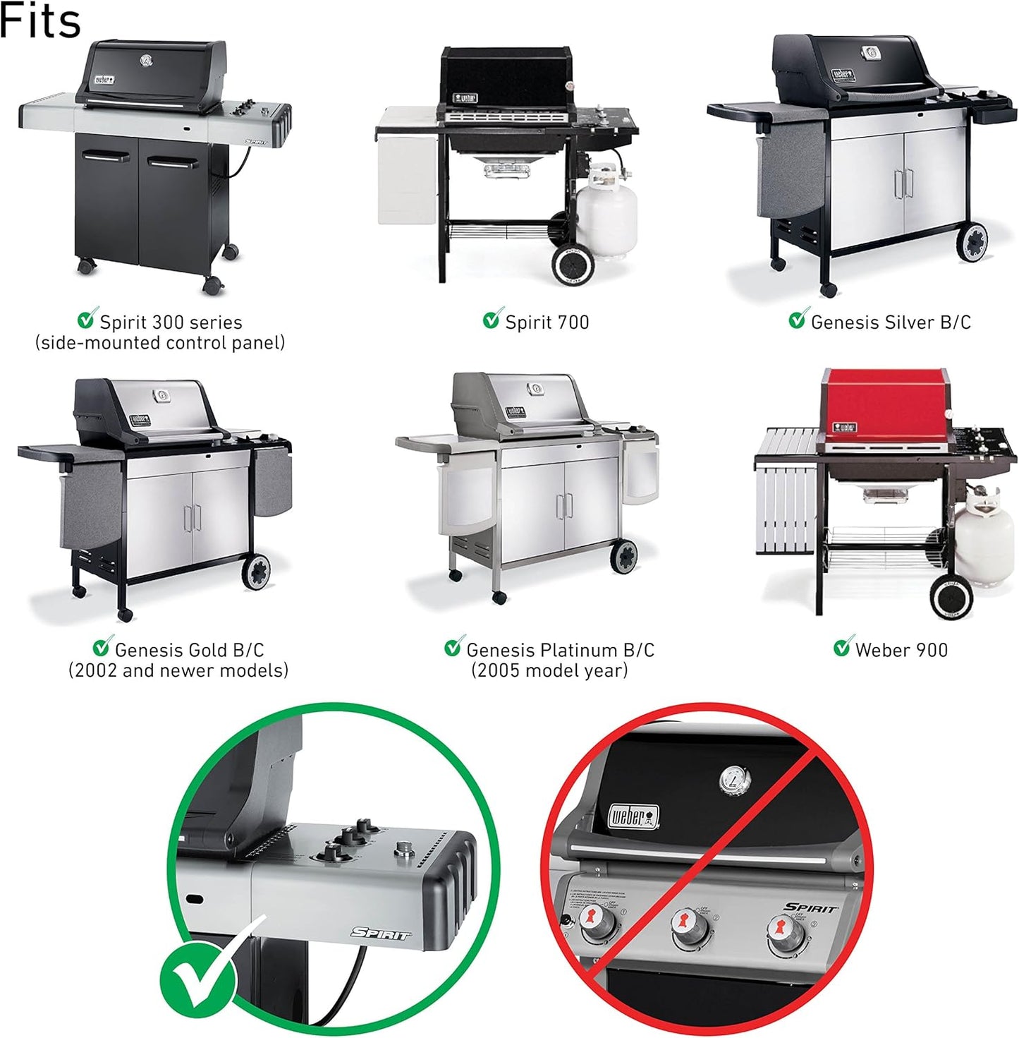 22.5" Flavorizer Bars for Weber Replacement Spirit 300 series
