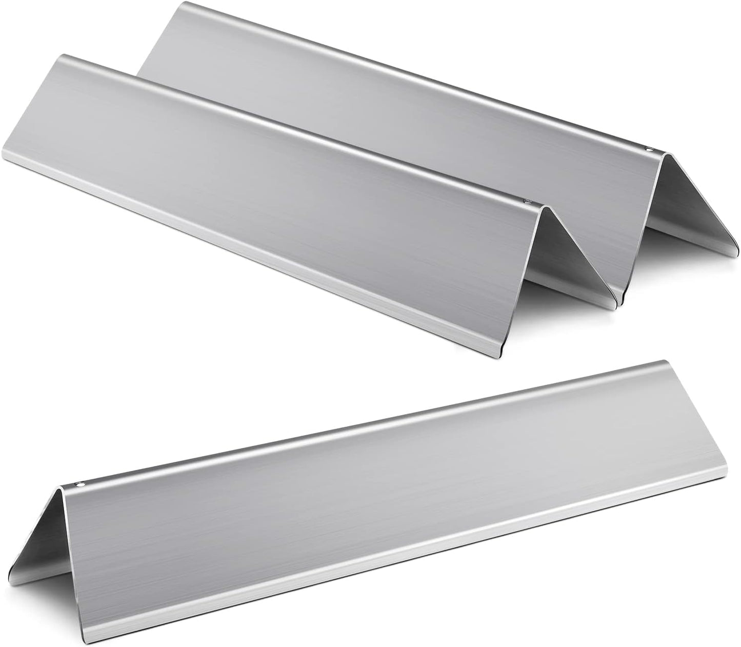 Grill Replacement Parts Flavorizer Bars for Weber Genesis ii 300 LX 300 Series E-310 E-315 S-335 GS4 Grills 304 Stainless Steel Heat Deflector Barbecue Accessories for Weber 66032 66795 66040