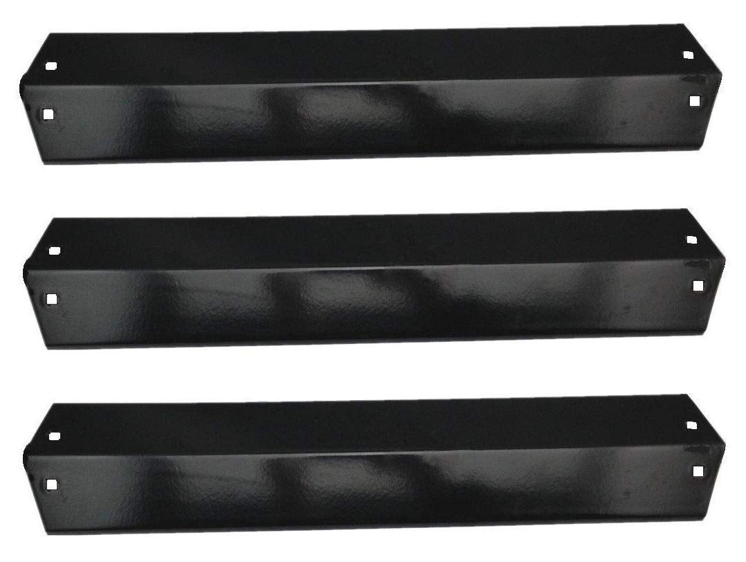 Hongso Porcelain Heat Plate Shields 3-Pack for Chargriller 5050 5650 3070 3000 3001 3008