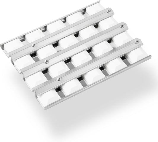 S23218-32Y Briquette Tray Grill Replacement Parts for Delta Heat 32 Inch Grill DHBQ32R DHBQ32R-CN DHBQ32G DHBQ32G-CN Stainless Steel Heat Plate with Ceramic Briquettes Assembly Grill Accessories