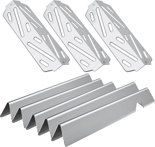 Flavorizer Bars and Heat Deflectors Grill Parts Repair Kit for Weber Genesis II 310