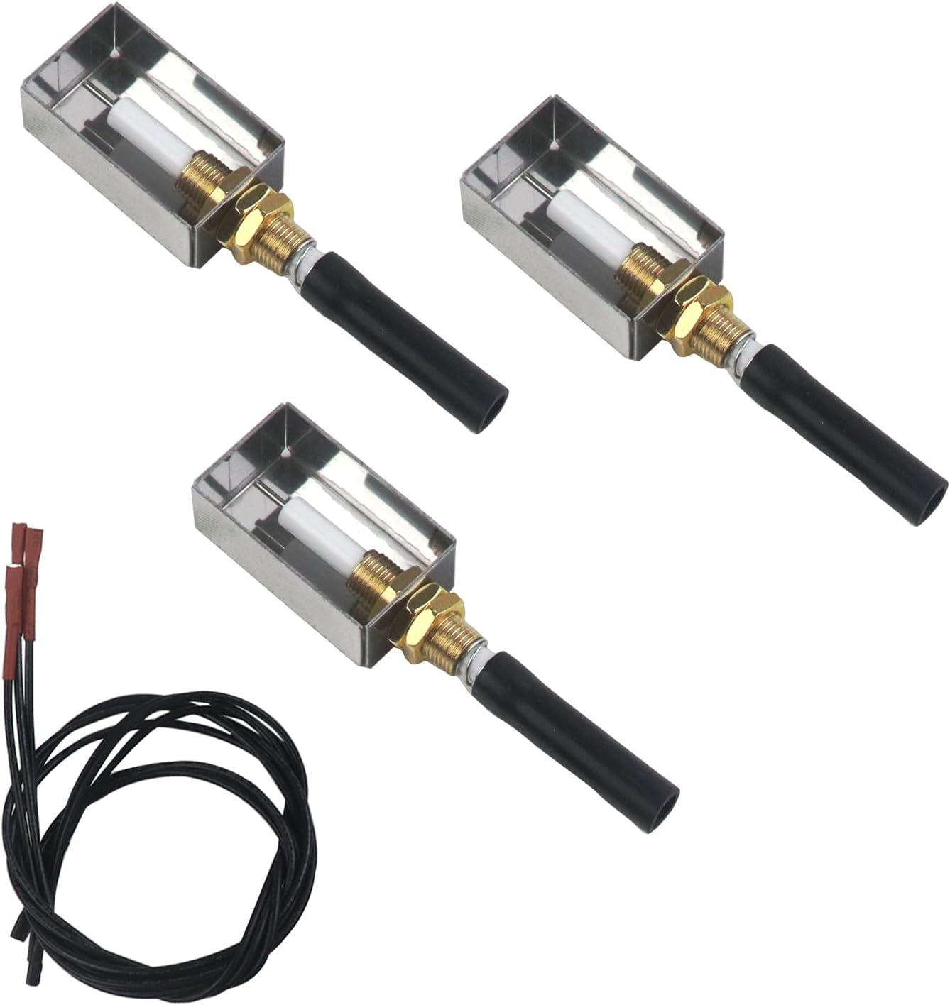 12461 14.5" Stainless Grill Burner Replacement for American Outdoor Grill – 3-Pack