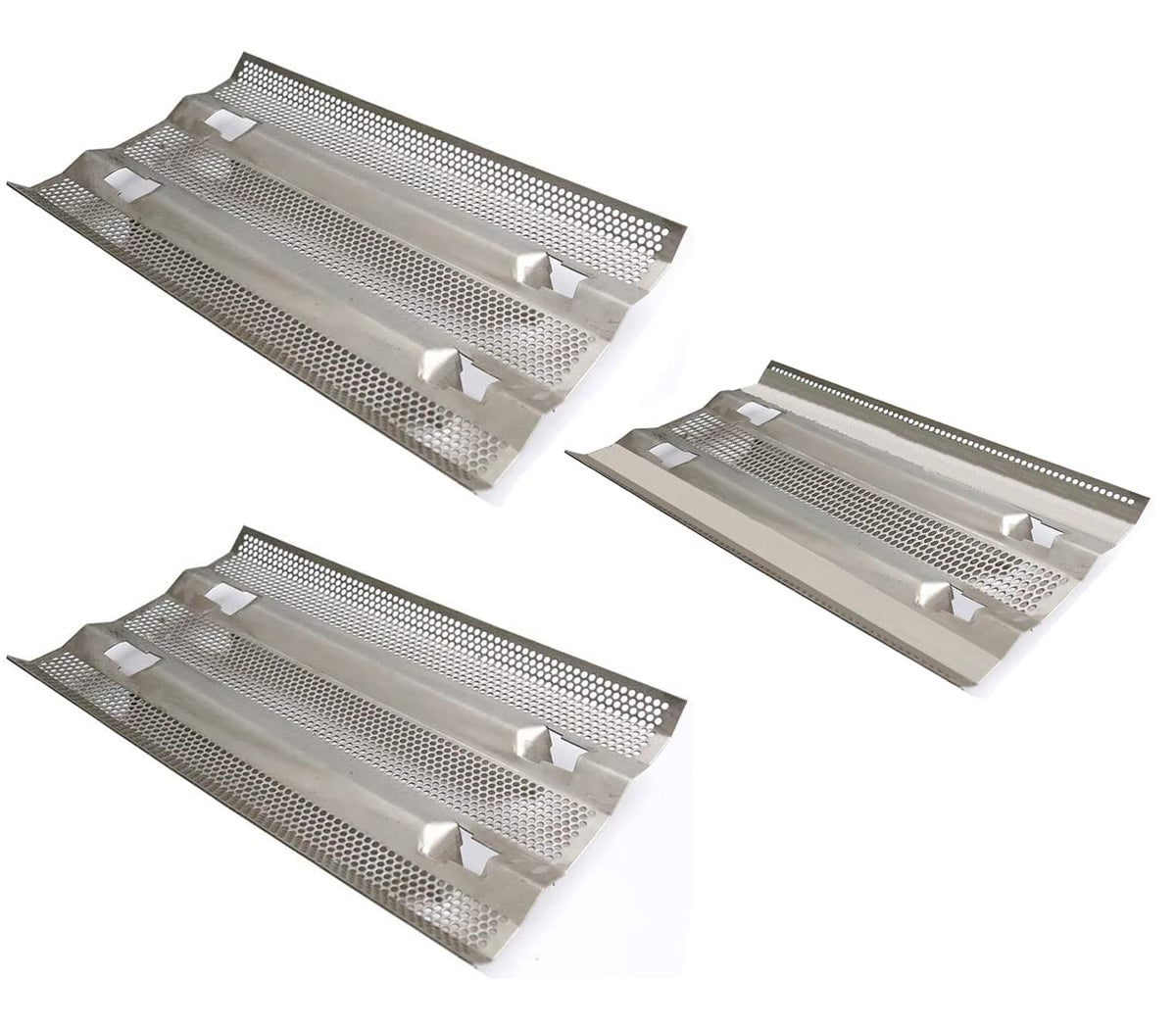 SN3531 (2-Pack) SN3551 (1-Pack) 16GA Stainless Steel Heat Plate for Fire Magic 15-S1S1N-A, 15-S2S1N-A, 25-S1S1N-62, 25-S