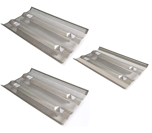 SN3531 (2-Pack) SN3551 (1-Pack) 16GA Stainless Steel Heat Plate for Fire Magic 15-S1S1N-A, 15-S2S1N-A, 25-S1S1N-62, 25-S