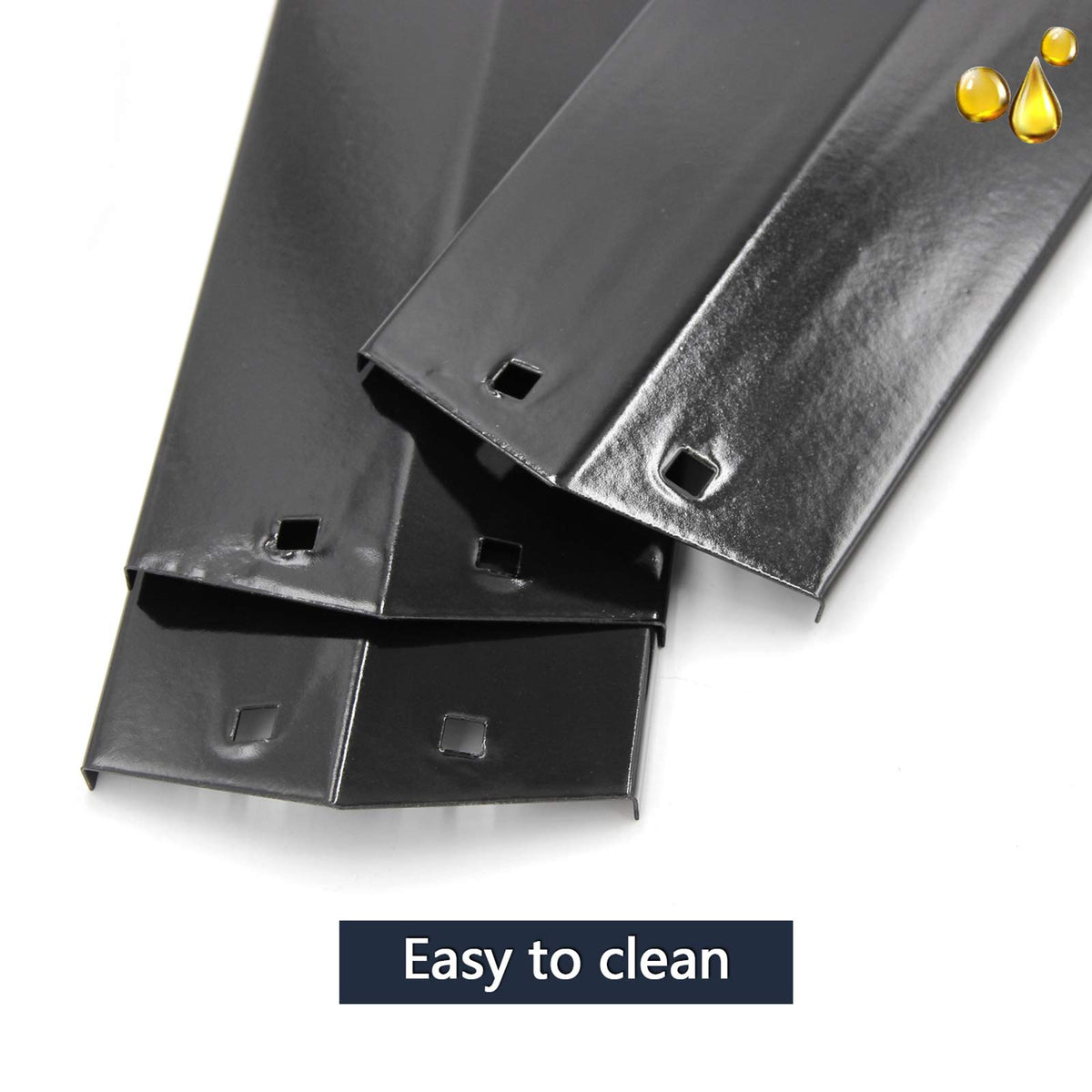 Hongso Burner &amp; Heat Plate Replacement Kit for Chargriller 5050 5650 3001 3072 3008 5072 5252