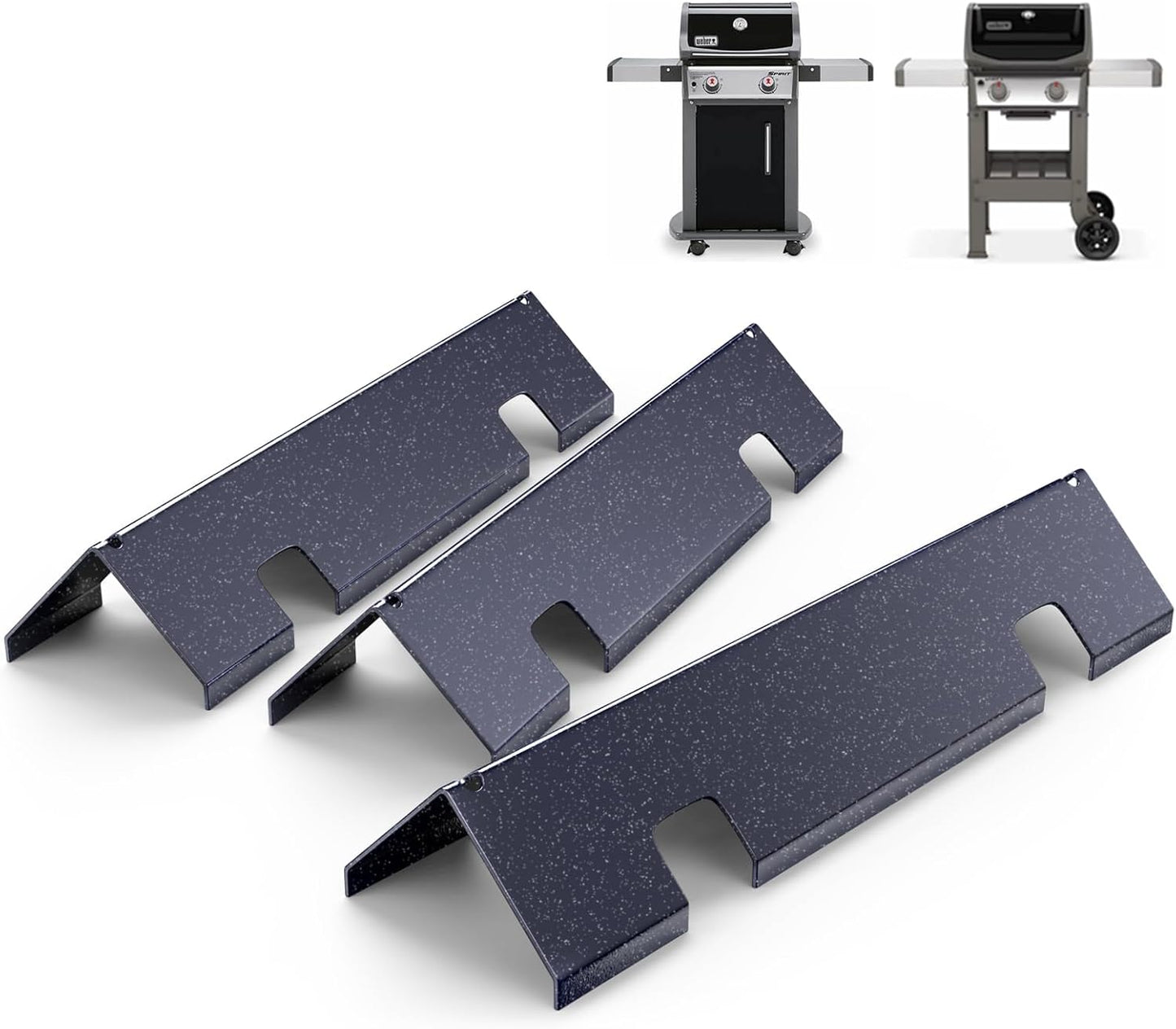 15.3" Flavorizer Bars for Weber Spirit 300 and GS4 Spirit II 300 Series