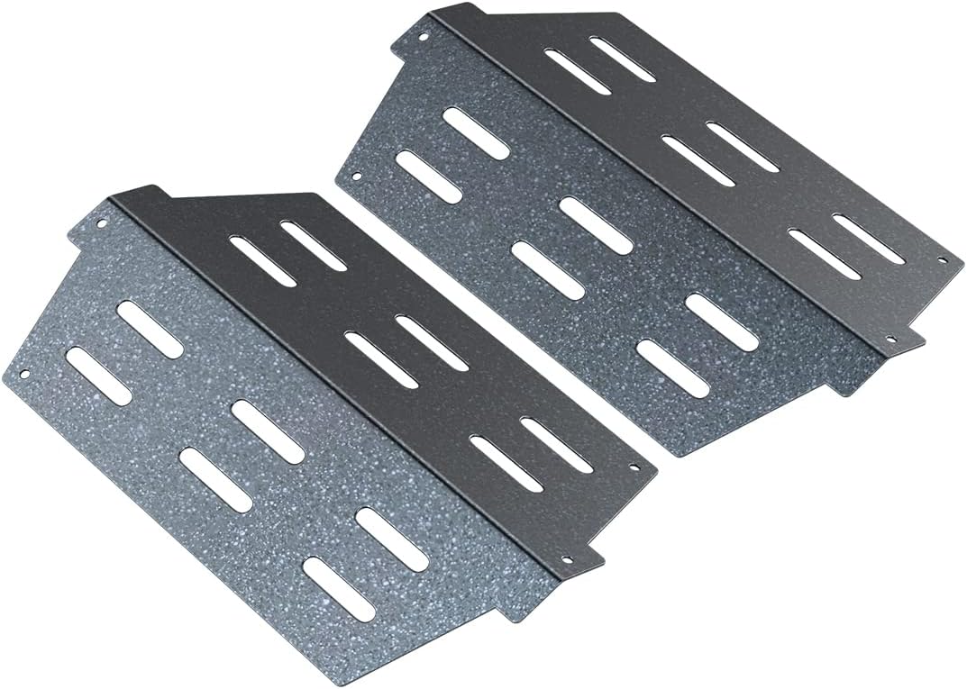 Flavorizer Bars and Heat Deflectors for Weber Genesis 300 Series E310 E320 E330 S310-S330 Grill for Weber Grill Parts Genesis EP/CEP 300 Series with Front Control Knobs, Fit for Weber 7620 7621 7622