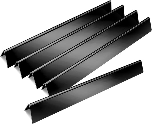 24.5" Flavorizer Bars Replacement for Weber Genesis 300 Series, Genesis E-310 E-320 E-330 S310 S320 Grill (with Side-Mounted Control), 7539 Porcelain-enameled Steel, 5 Pack