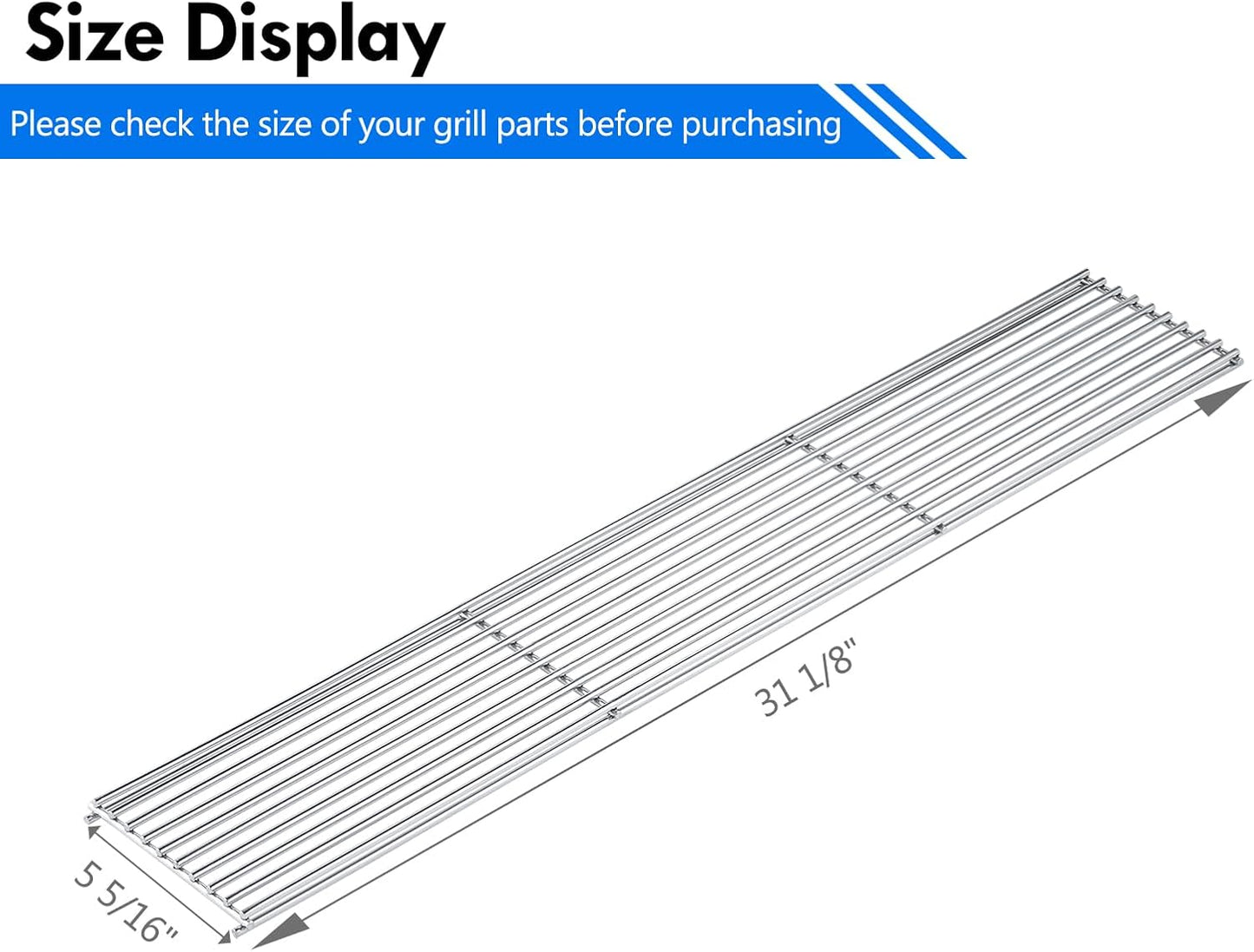 Stainless Steel Warming Rack for Blaze 32" 4-Burner Grills