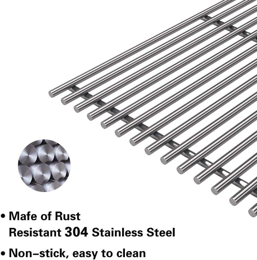 Heat Plate / Flavor Grid Replacement — 21.75 Inch Cooking Grids for Fire Magic Grill Parts A53, A530, A530,E1060i,A790i,