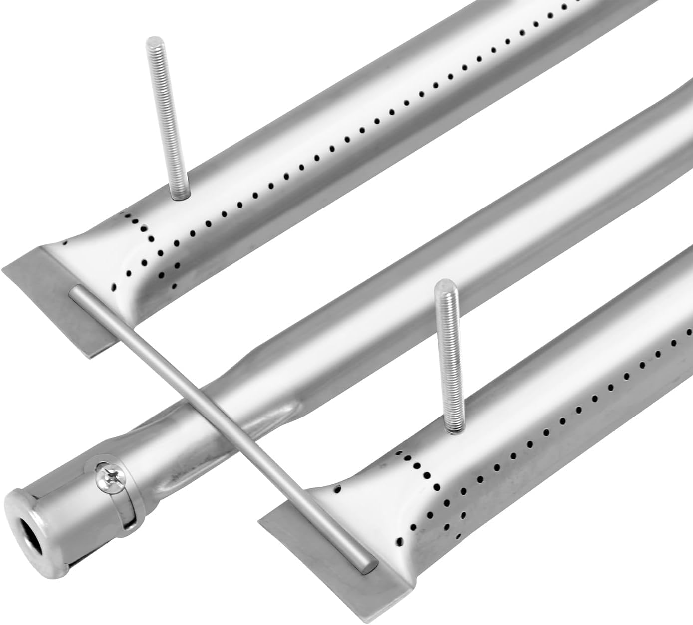 92461 2 Pack Heat Plate and 2 Pack 12461 Grill Burner ReplacementParts for American Outdoor Grill