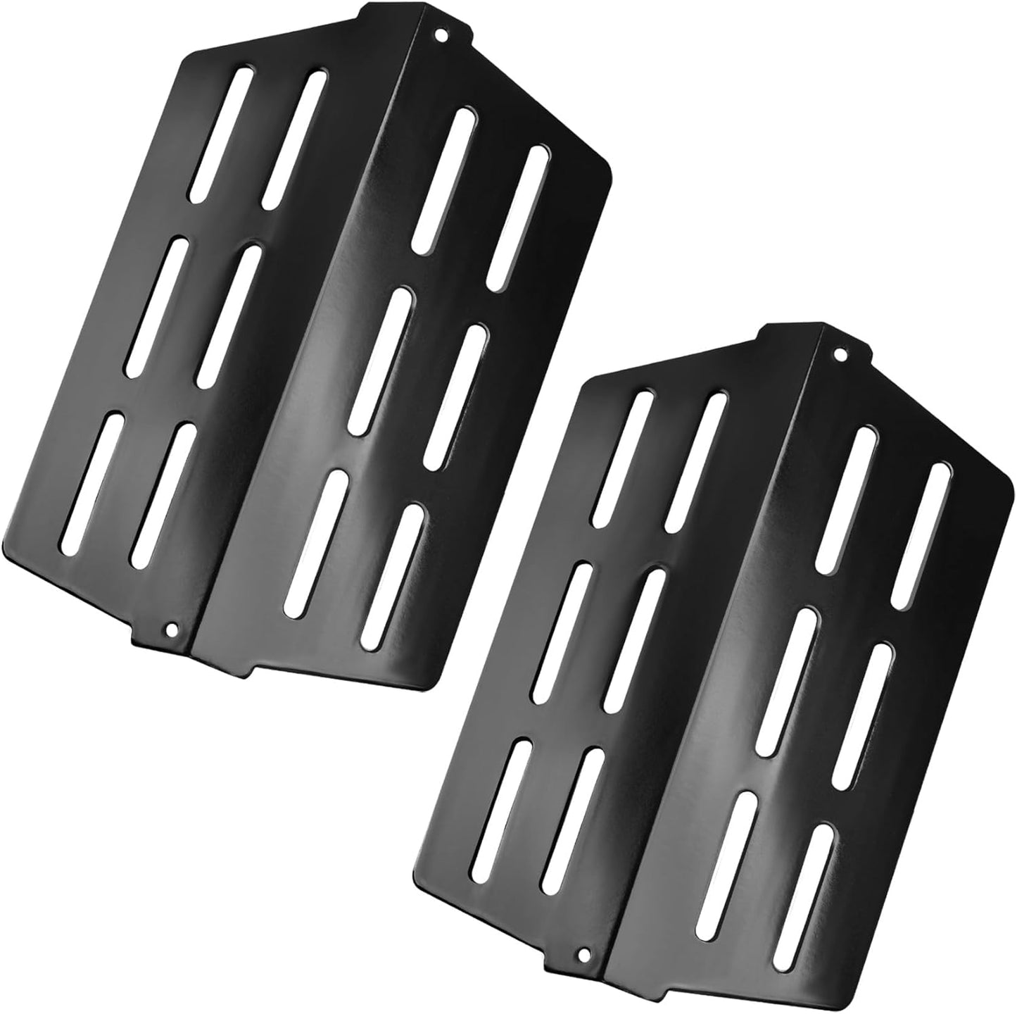 17.5 inch flavorizer bar and Heat Deflector Replacement for Weber 7620 7622, Genesis 300 Series E310 E320 E330 EP310 EP320 EP330 with Front Control Knob(2011&Newer)