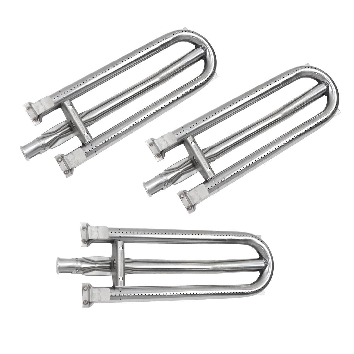 3-Pack Grill Burner & Heat Plate Replacement Kit with Ceramic Rods for DCS Grills