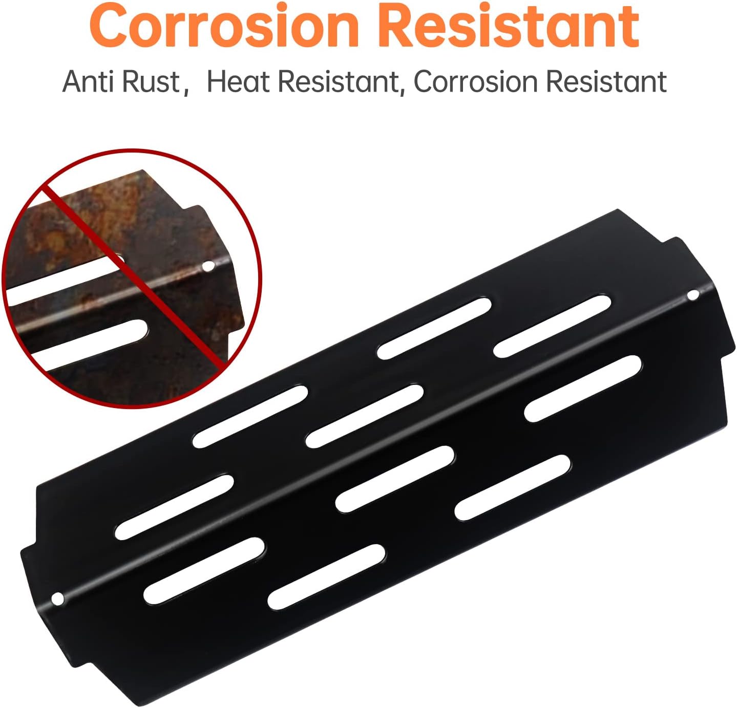 Flavorizer Bars and Heat Deflectors Replacement for Weber Genesis II (3+5 Genesis II)