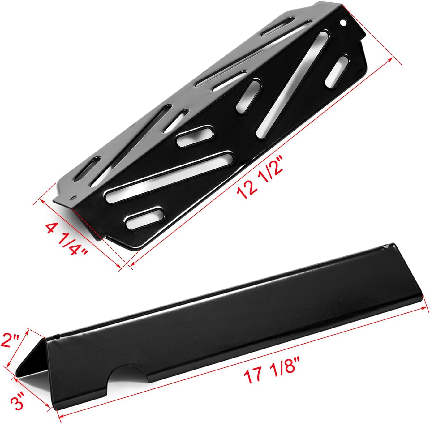 Genesis II E210 Grill Replacement Parts Flavorizer Bars Heat Deflector for Weber Genesis II E-210 S-210 E-240 GS4 Grill Parts 66794 66039 Parts Weber Genesis II 200 Series LX E240 S240 Replacement