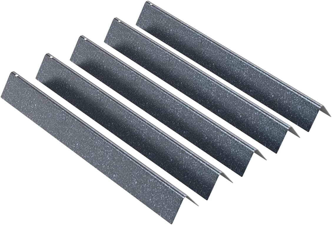 Flavorizer Bars and Heat Deflectors for Weber Genesis 300 Series E310 E320 E330 S310-S330 Grill for Weber Grill Parts Genesis EP/CEP 300 Series with Front Control Knobs, Fit for Weber 7620 7621 7622