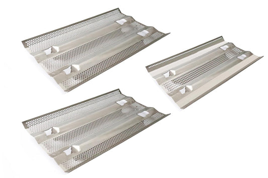 Heat Plate / Flavor Grid Replacement — 93551-1+93531-2 Heat Plates for fire Magic Grill Parts 15-S1S1N-A, 15-S2S1N-A, 25