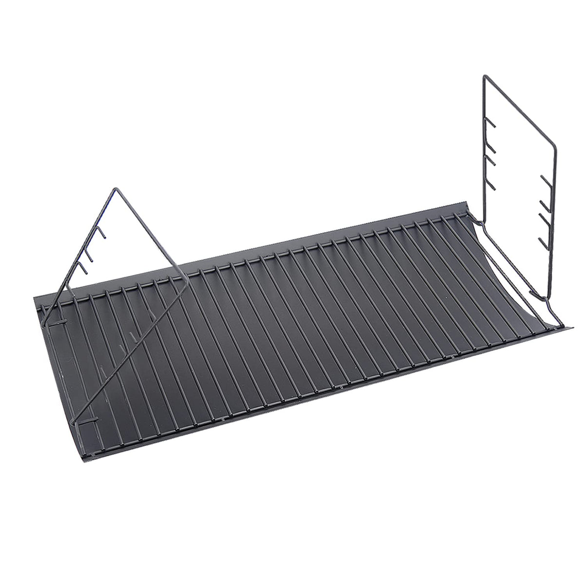 27" Charcoal Ash Pan Replacement for Char-Griller 1224 1324 2121 2222 2727 2828 2929 with Fire Grate Hangers