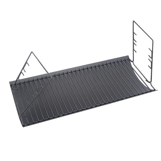 27" Charcoal Ash Pan Replacement for Char-Griller 1224 1324 2121 2222 2727 2828 2929 with Fire Grate Hangers